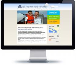 affordable drupal cms web design for non-profit medical transport, Vancouver Island