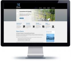 affordable cms web design for industrial and utility company, Vancouver Island