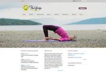victoria web design for Saanich Peninsula Yoga Centre