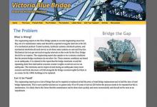 affordable drupal cms web design for Victoria Blue Bridge
